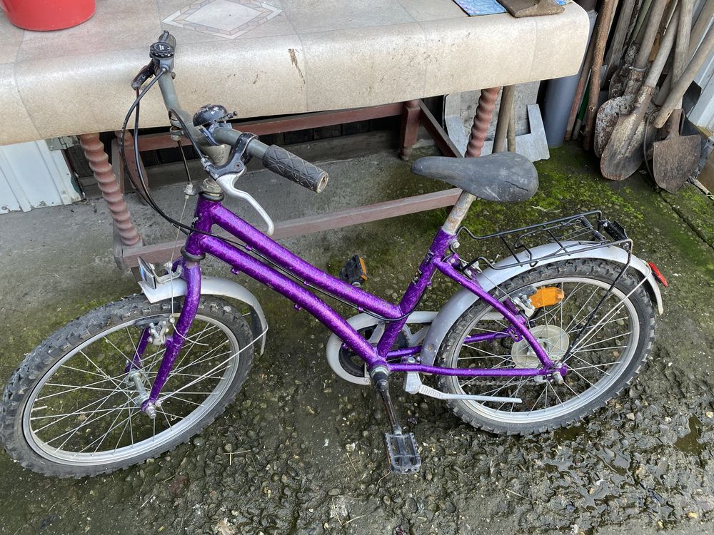 Bicicleta pentru copii mov