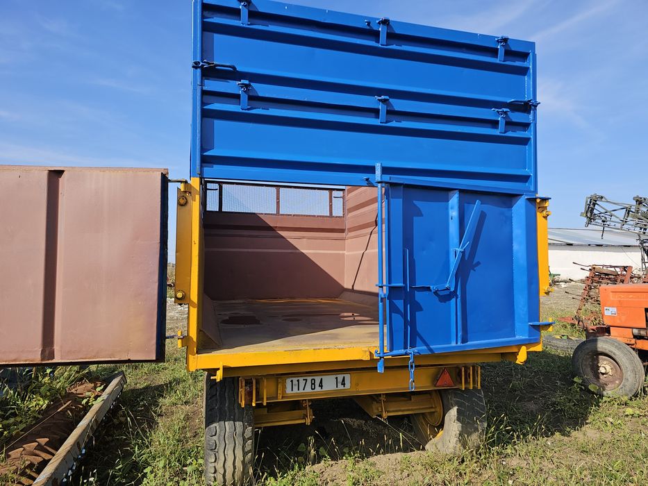 remorca bena cereale plug disc freza presa