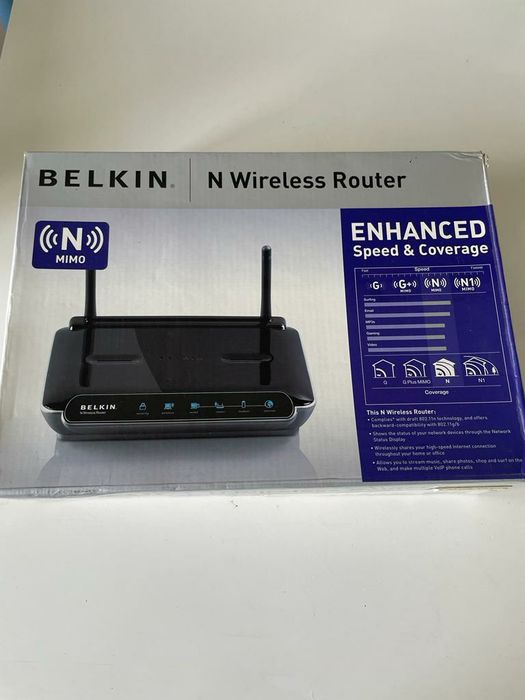 Vând Router wireless Belkin 300 Mbps
