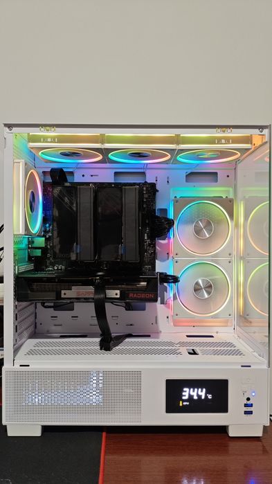 PC Gaming Ryzen 5 7600X/RX9060XT 16GB/32GB RAM/1TB SSD/650W PSU/RGB