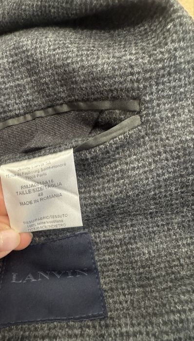 Мъжки костюм Lanvin