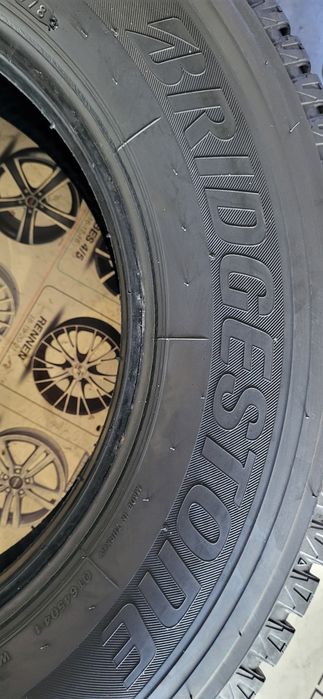 4 anvelope 205 75 16c bridgestone de iarna 2023 8mm