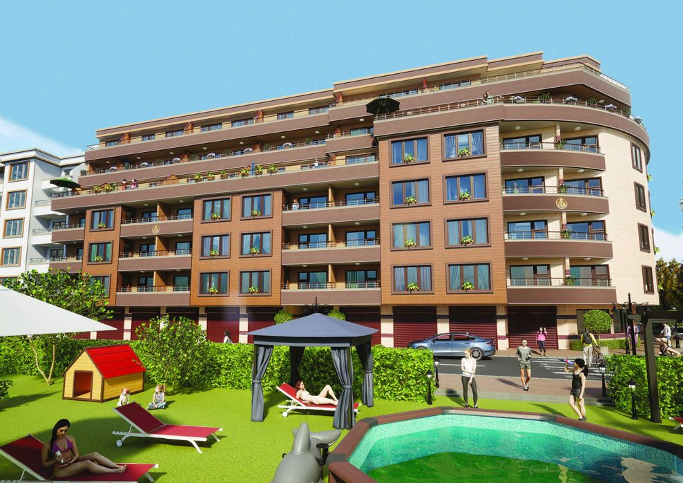 Двустаен апартамент в новопостроена сграда в Поморие