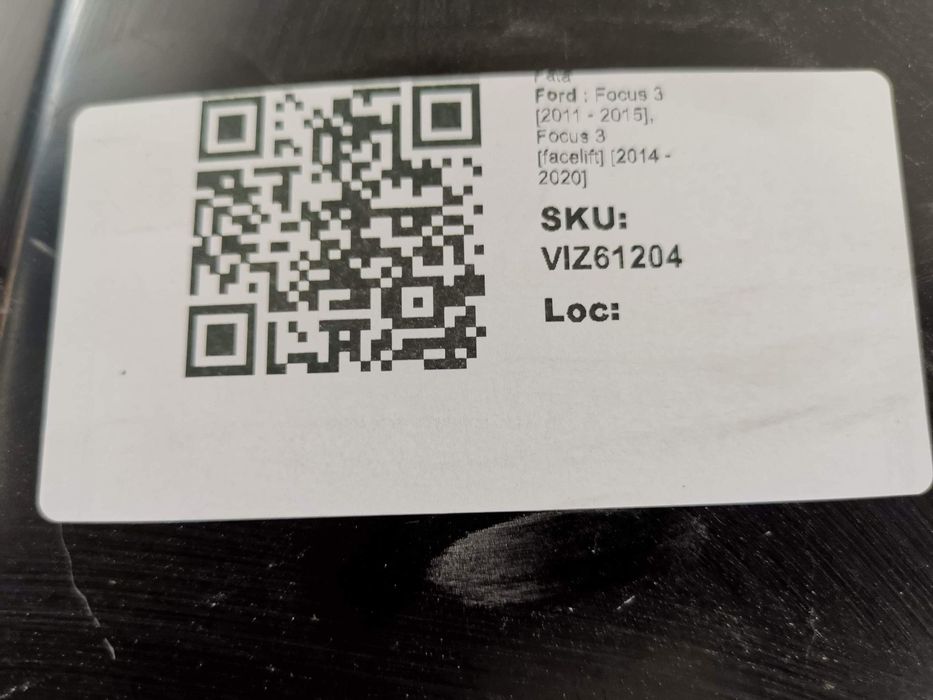 Десен преден калник / Desen preden kalnik Ford Focus 3 [ - ], Focus 3
