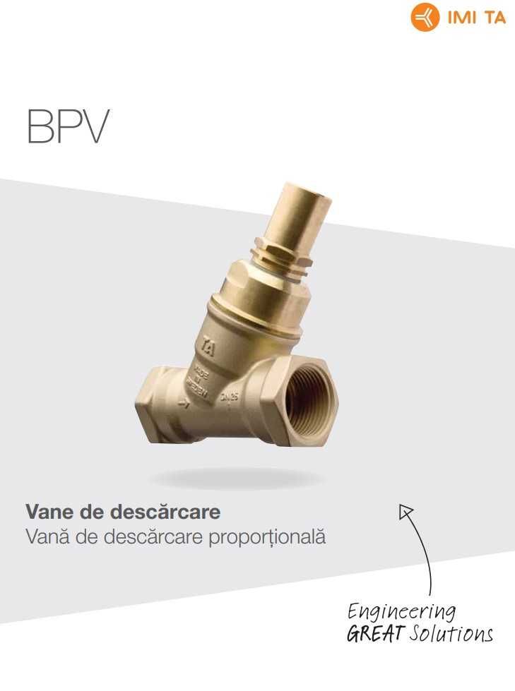 Vană de descărcare proporţională BPV 1/2'' IMI TA 16 buc