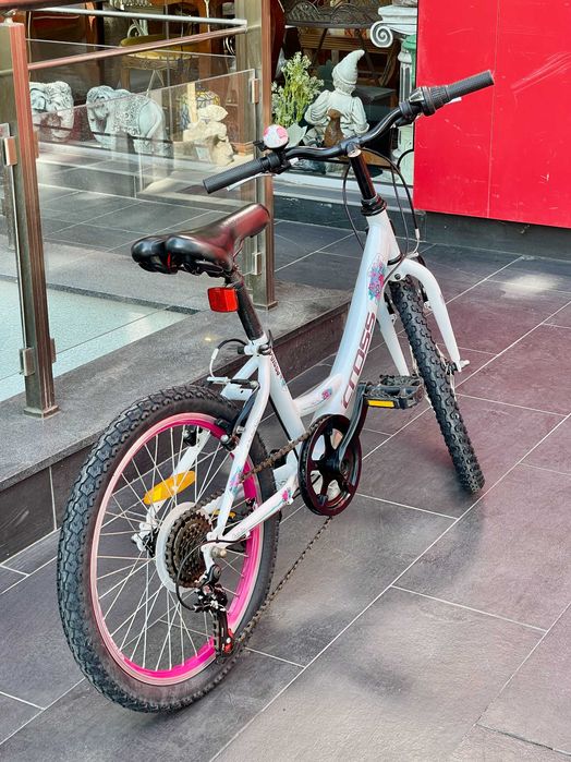 Детски велосипед Cross Alissa 20, Shimano, обслужен + нови гуми