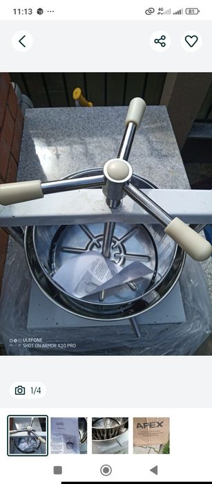 Teasc Inox  pt struguri,legume