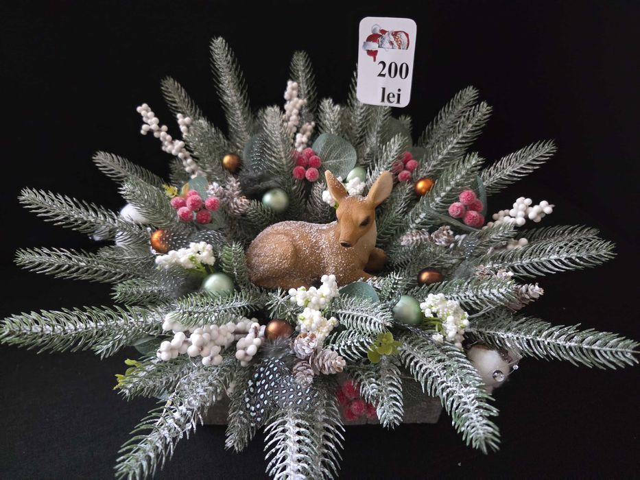 Aranjamente de masa si decoratiuni de Craciun