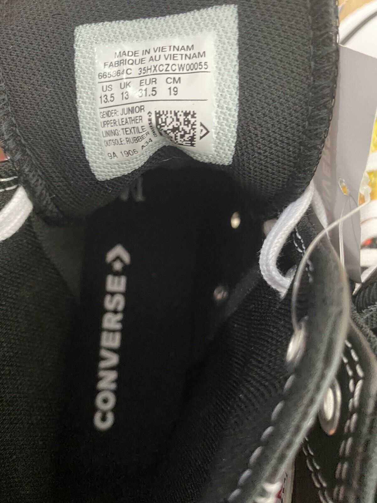 Детски кожени кецове Converse номер 31,5