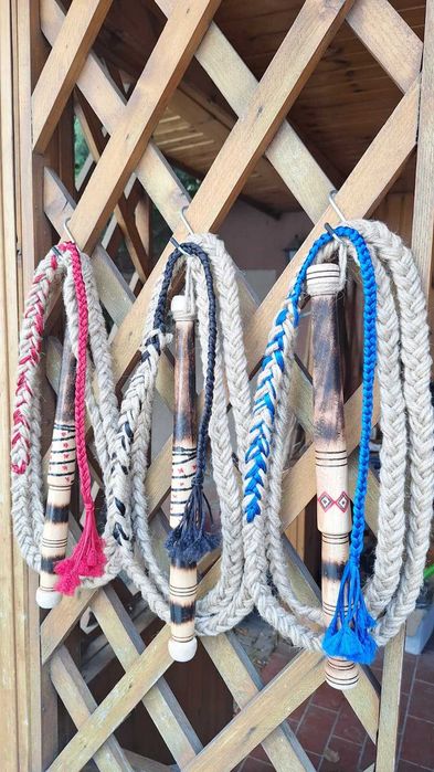 Bici Plugușor Lemn Cânepă Mătase