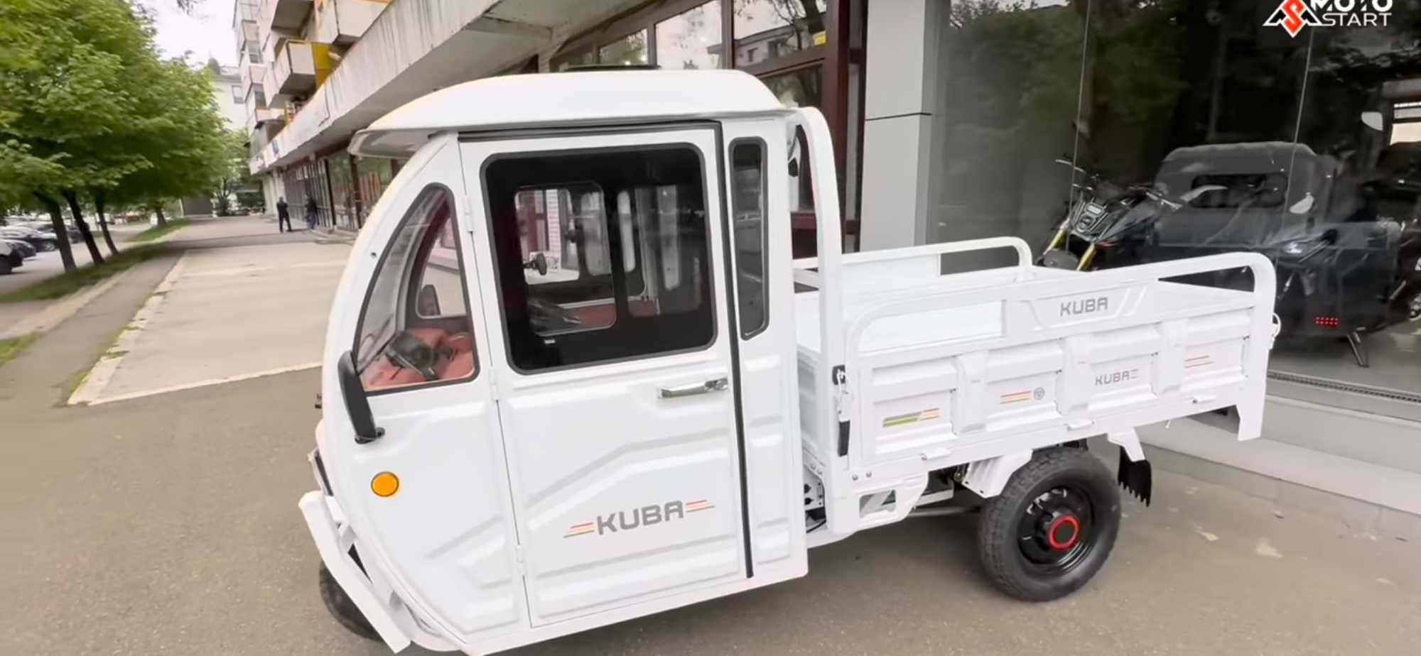 Triciclu Electric Kuba E-KAMYONET motor de 1000W si autonomie de 80km