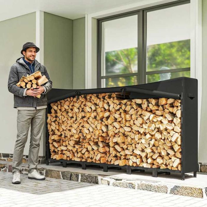 Suport de Lemne din Metal cu Acoperire Impermeabilă