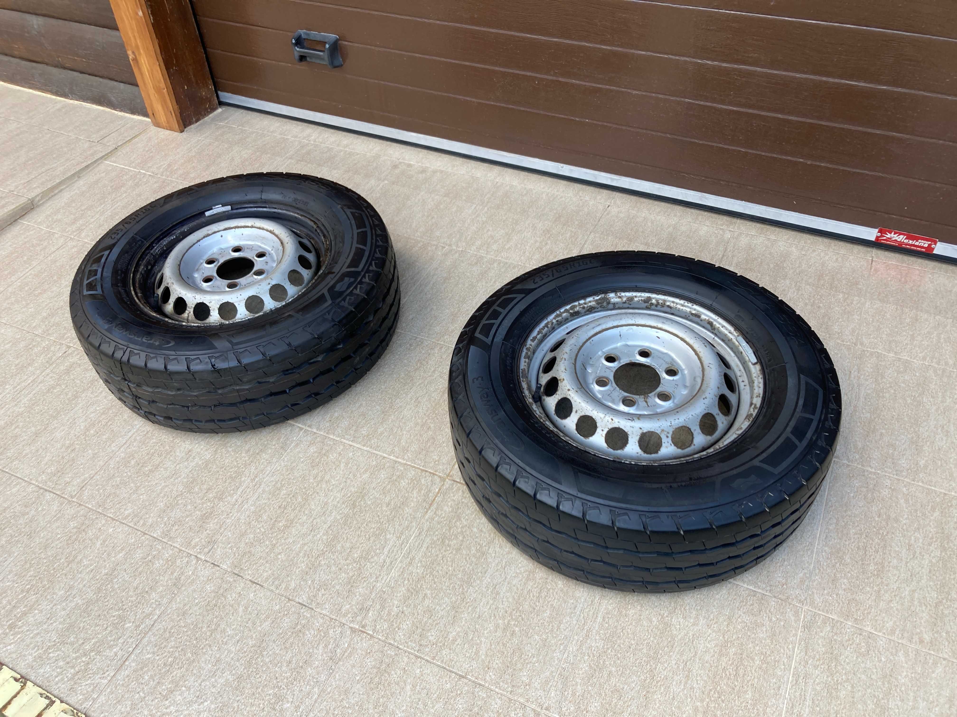Roata 235/65R16C Mercedes Sprinter - DOT1124 - 6x130 - anvelope noi
