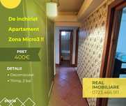 Apartament liber, 3 camere Micro3 !