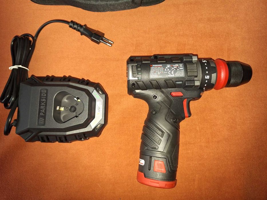 Bormasina de gaurit si insurubat Parkside Perf. Brushless, acum+ incar