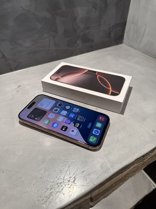 КАТО ЧИСТО НОВ Iphone 16 Pro Desert