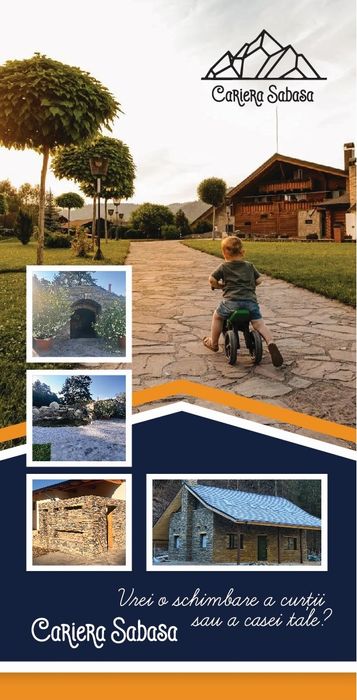 Piatra naturală de munte decorativa, piatra concasata