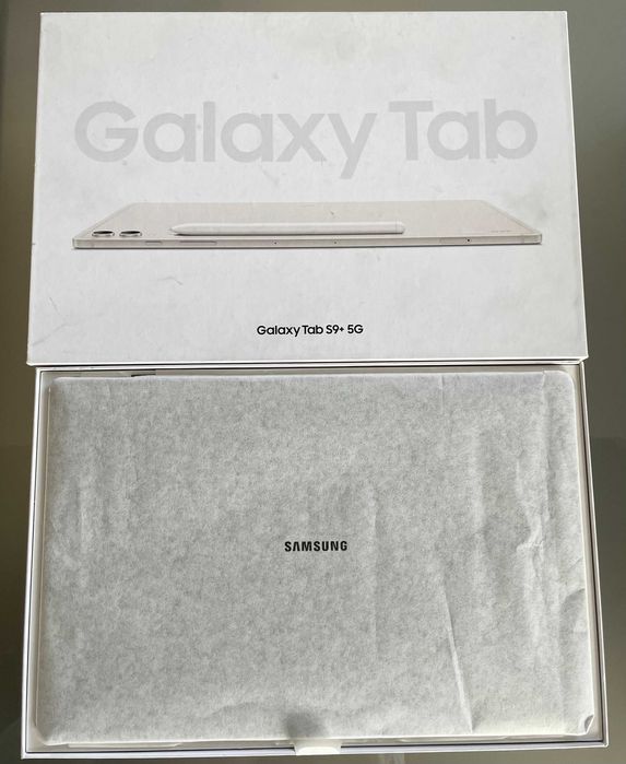 НОВ Samsung Galaxy Tab S9+ 5G | 256GB | Разпечатван само за проверка