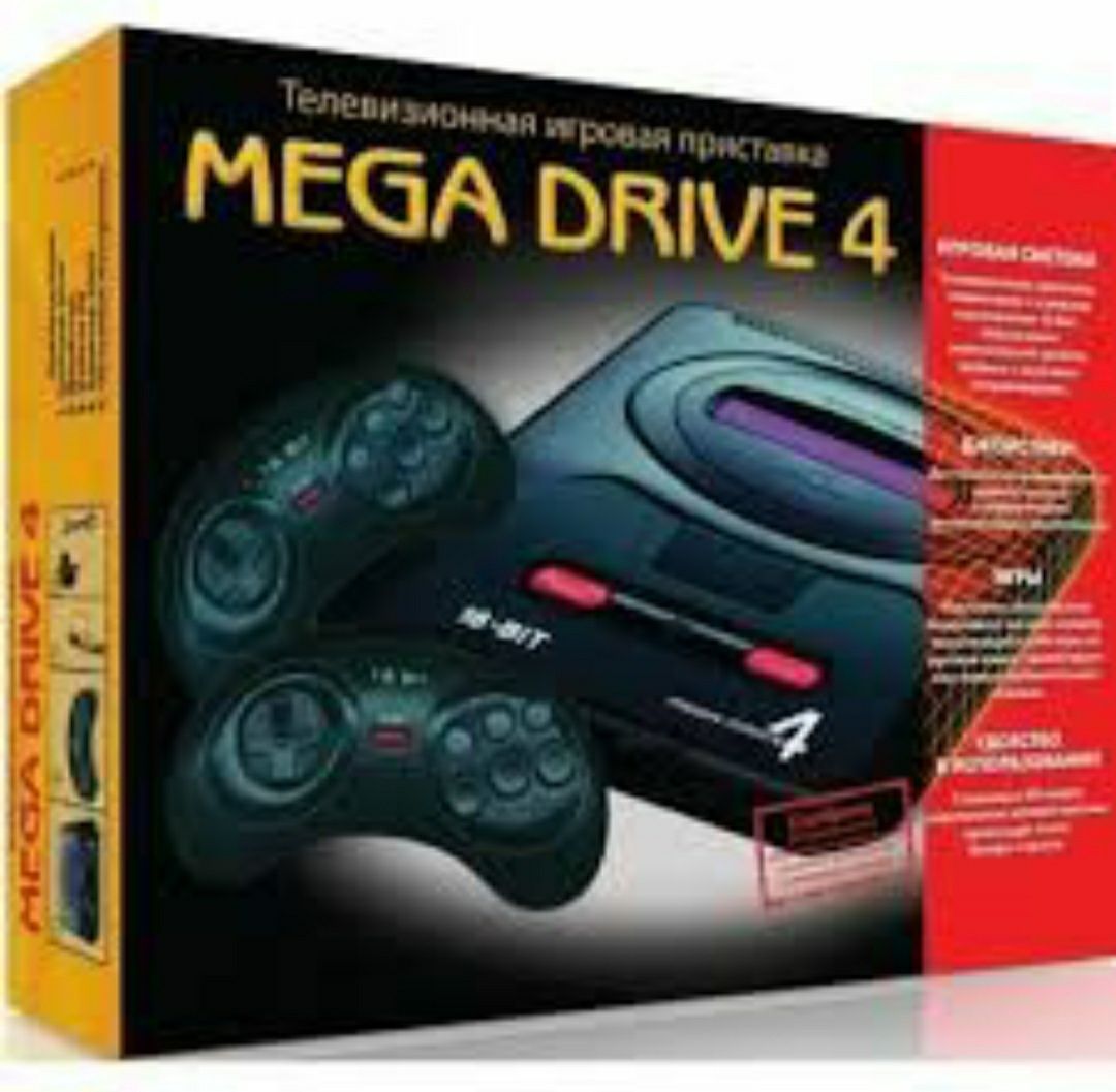 Игровая приставка Sega Mega Drive(Сега)