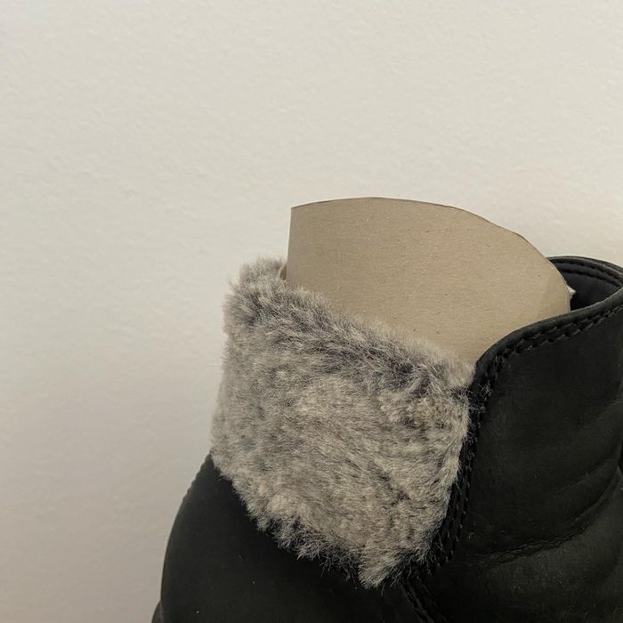 Ghete cu toc cu blană