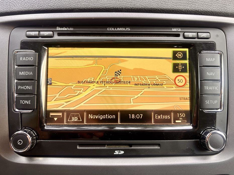 Navigatie originala skoda rns 510