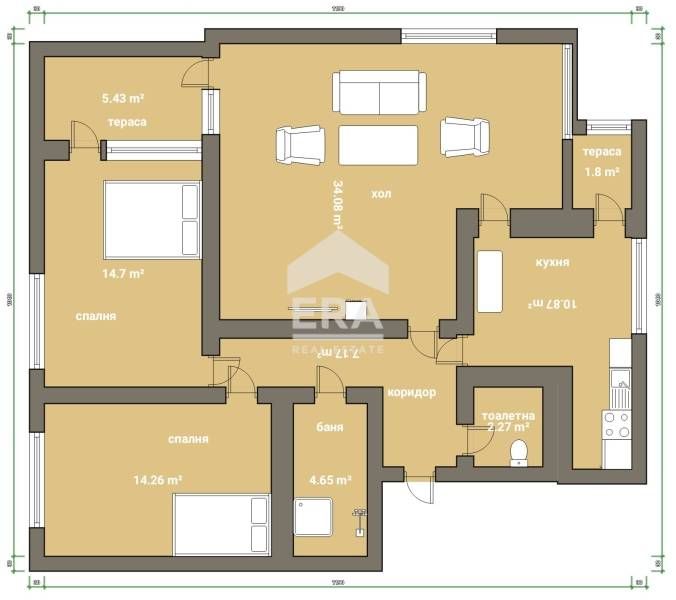 Продава се Тристаен апартамент в Силистра, Митница - 101 кв.м за 659 €/кв.м - Снимка #9