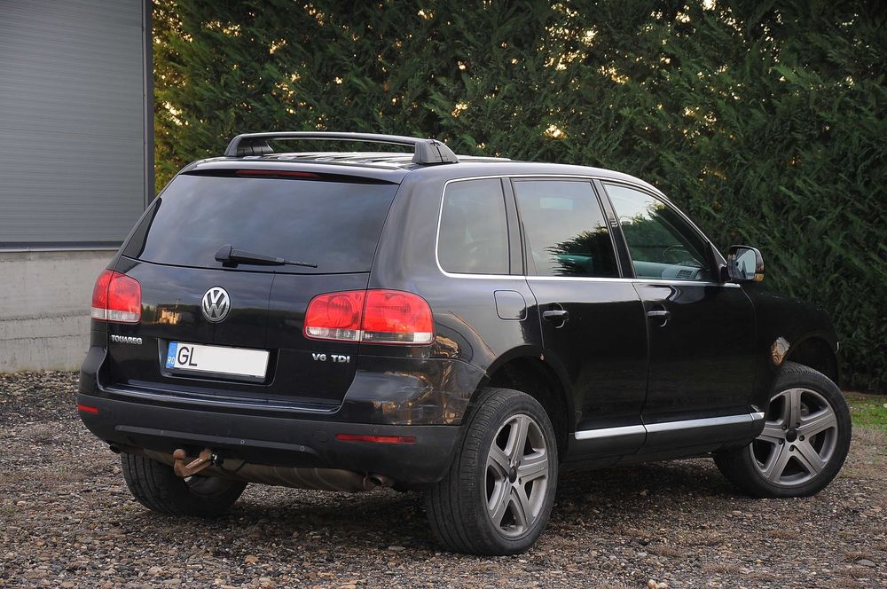 VW Touareg 2005 3.0TDi 224 CP E4 4x4 CutieAut Clima Piele Navi Xenon