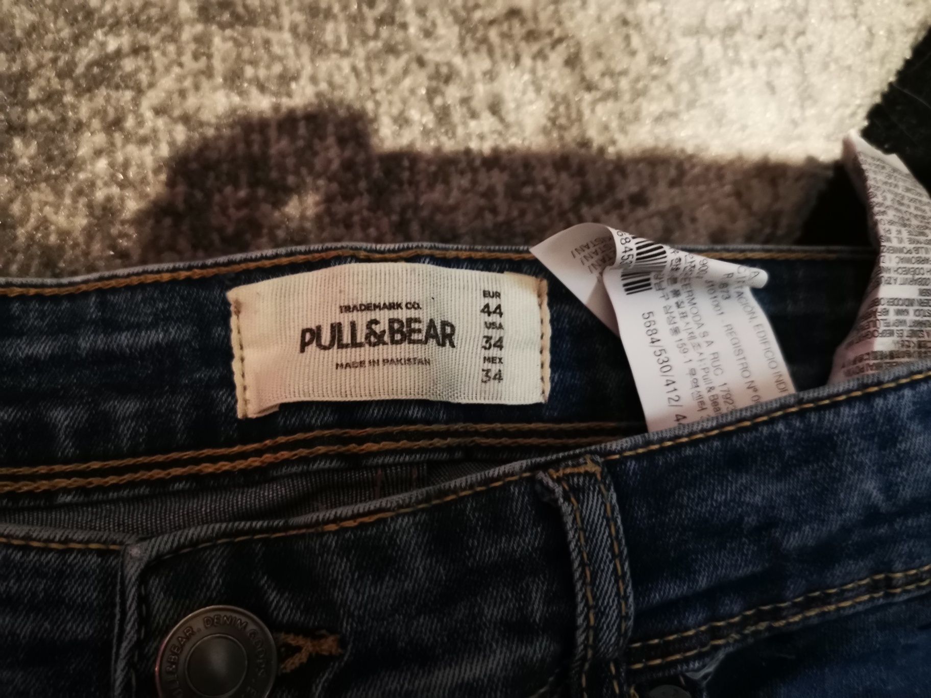 Blugi Barbati Pull Bear Club - Slim - Mărime 34