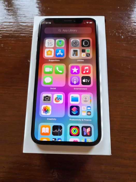 Iphone XS 64GB Silver - Stare foarte buna