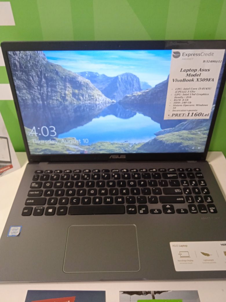 Laptop Asus VivoBook X509FA (52490 Tătărași)