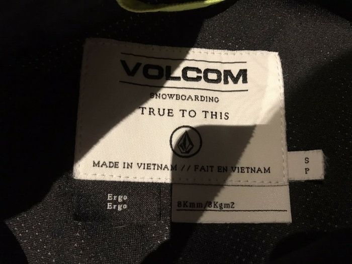 Pantaloni ski / snowboard Volcom Ergo - S - 8K (standard Burton)