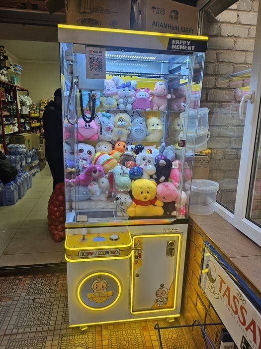 Установлю игровой аппарат (хватайка) в вашем магазине, помещении