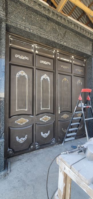 Дарвоза краска киламиз...Kraskachi