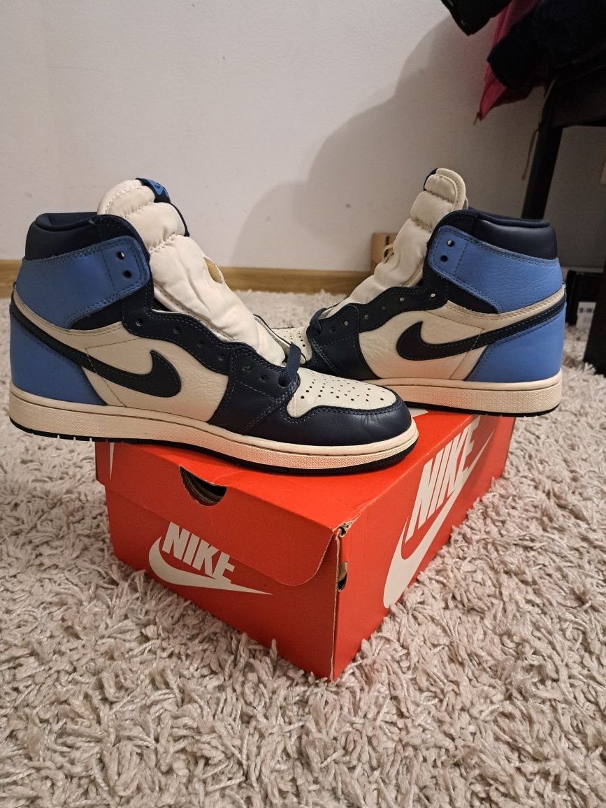 Jordan 1 Obsidian 42