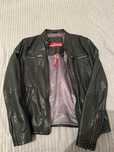 SUPERDRY geaca piele pt barbati, S