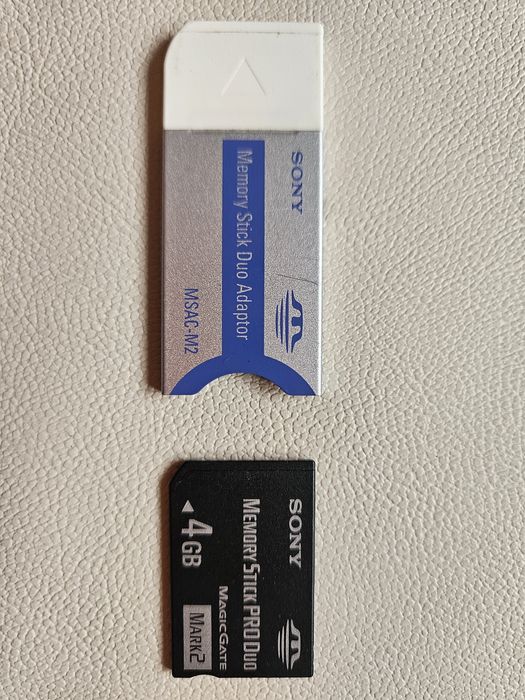 SONY Card  Adaptor MSAC- M2  Sony Media Memory Stick Duo    

(  MSAC-