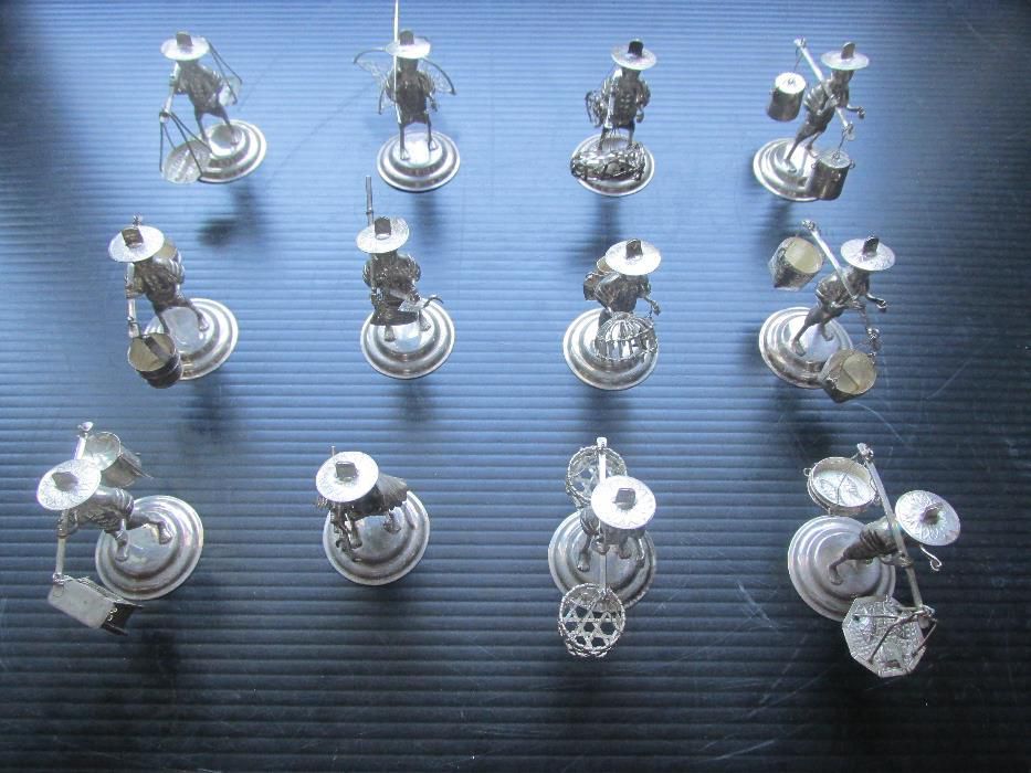 Миниатюрни фигури - Хонг Конг Sterling Silver