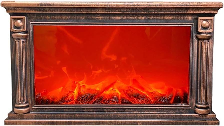 Електрическа камина, декоративна електрическа камина, лампа