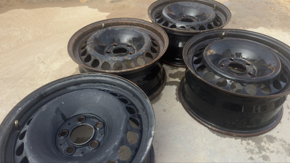 Штатные диски мерседес 210