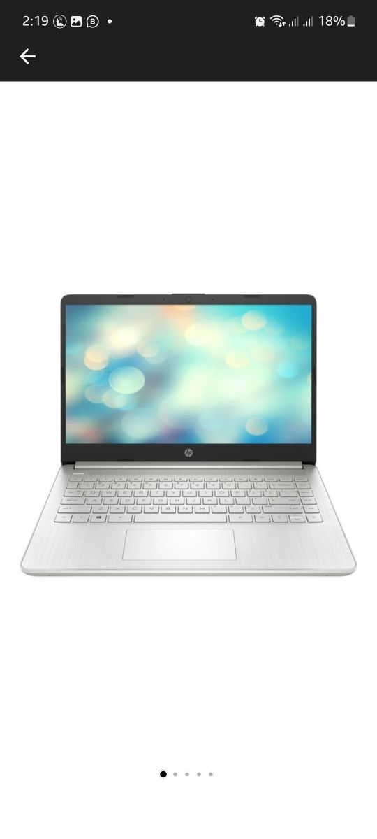 HP laptop Ryzen 5 4500U Nouă