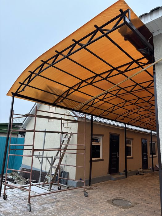 Крыльцо,Перила,Ворота,Решотка,Козерог,