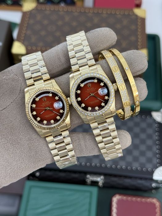 Rolex Day-Date 36mm Red Dial