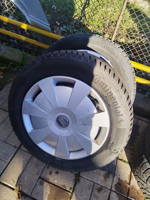 Jante Vag cu cauciucuri Continental Iarna 205 55 R16