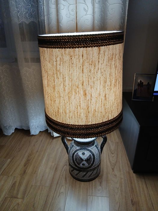 Lampa veioza veche baza ceramica