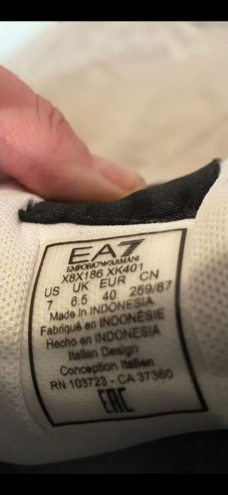 Adidasi Emporio Armani