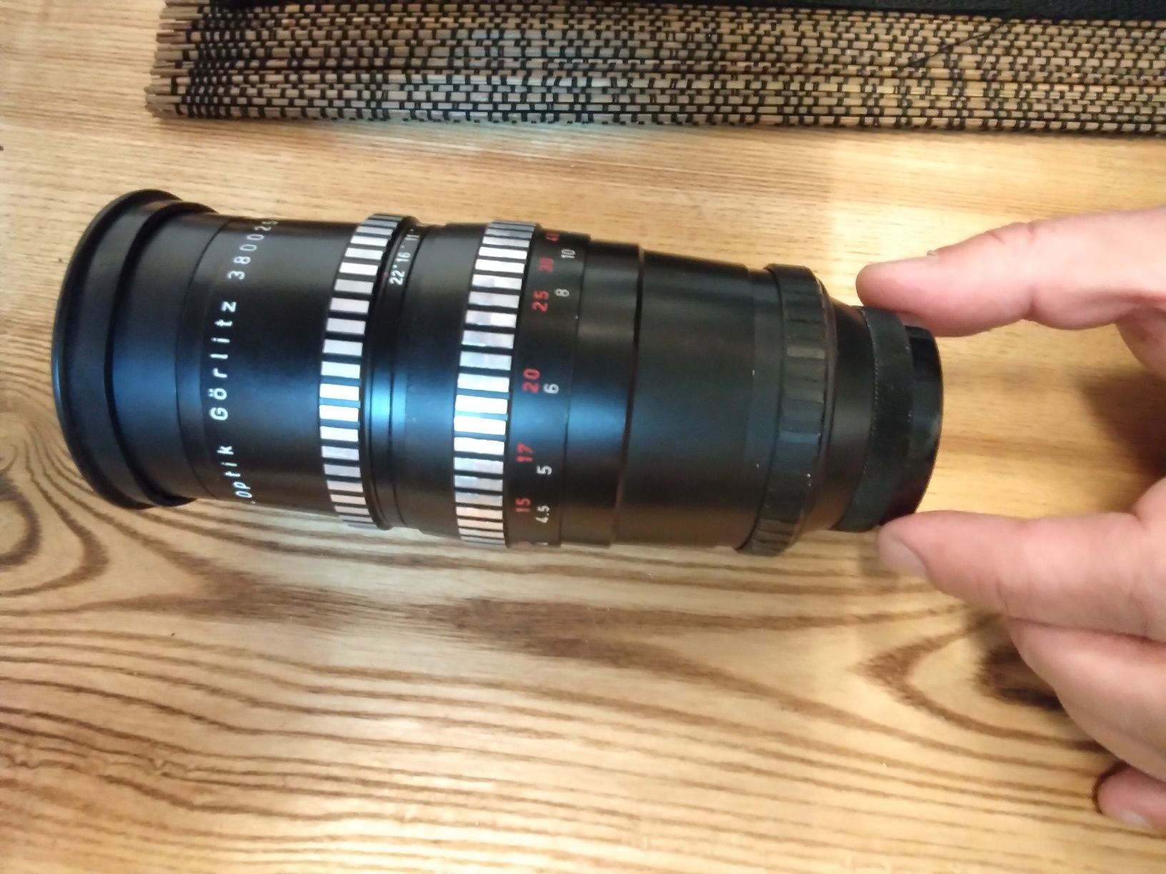 Obiectiv Meyer-Optik Gorlitz Orestegor 200mm f4