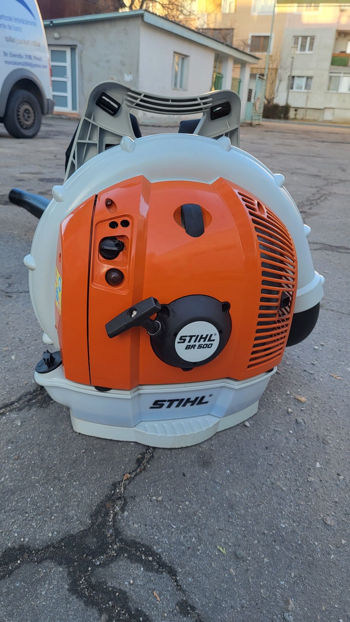 Suflanta frunze Stihl BR 500, foarte puțin folosita