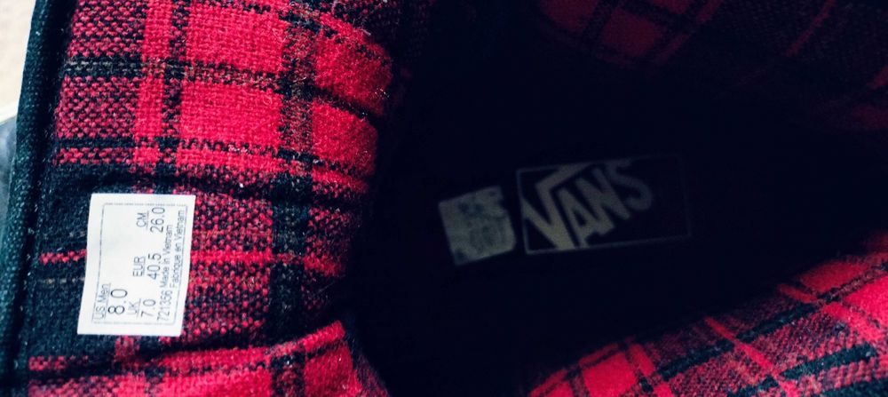 Мъжки кожени боти VANS
