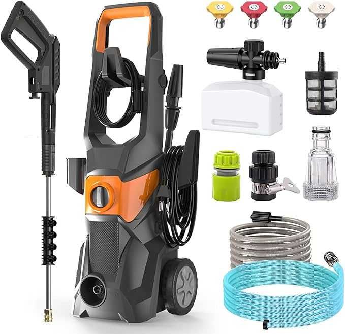 НОВА Водоструйка  с високо налягане, 200 бара, 3000 W, 540 л