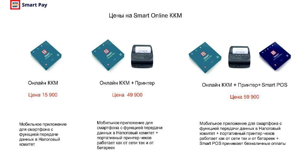 Smart Online ККМ // Онлайн кассовый аппарат с функцией передачи данных